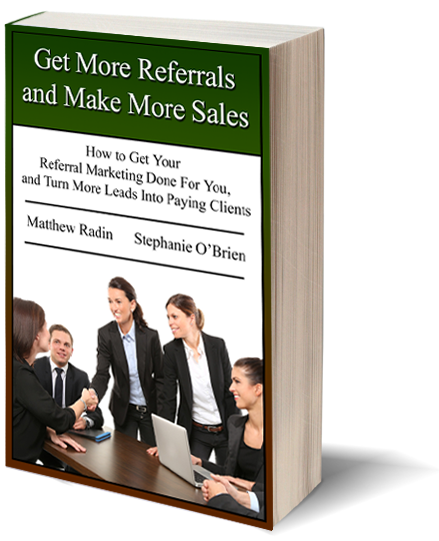 Get More Referrals and Make More Sales ebook cover